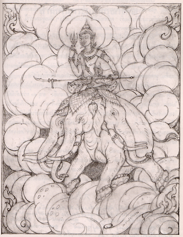 Luang Visal's drawing