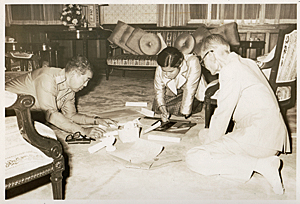 Luang Visal with Princess Sirindhorn