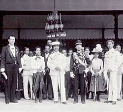 King Chulalongkorn visits Java