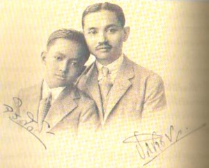 King Rama VII and adopted son